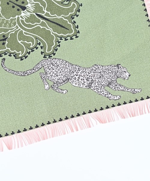 Mont Kiji（モンキジ）バンダナ・スカーフ 緑 サイズ:- レディース/2200631234203