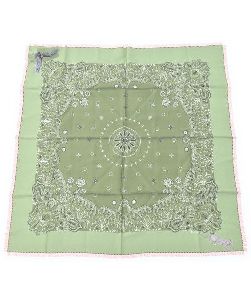 Mont Kiji(モンキジ)バンダナ・スカーフ 緑 サイズ:-/2200631234272