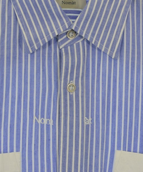 NOMAT（ノマット）カジュアルシャツ 青 サイズ:1(S位) メンズ/2200620340397