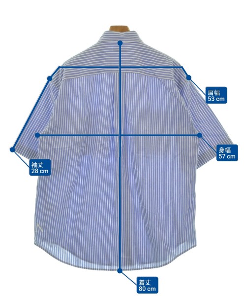 NOMAT（ノマット）カジュアルシャツ 青 サイズ:1(S位) メンズ/2200620340397