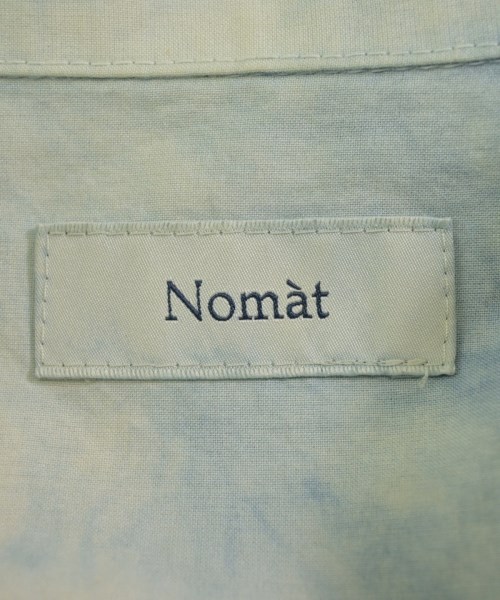 NOMAT（ノマット）カジュアルシャツ 青 サイズ:2(M位) メンズ/2200703440099