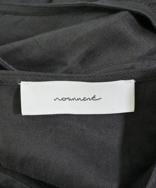 normment（ノーメント）ワンピース 黒 サイズ:M レディース/2200644740517