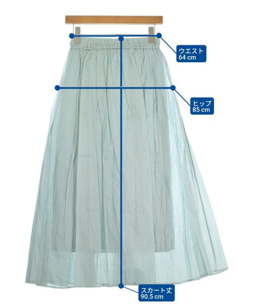 normment（ノーメント）ロング・マキシ丈スカート 緑 サイズ:F レディース/2200644765909