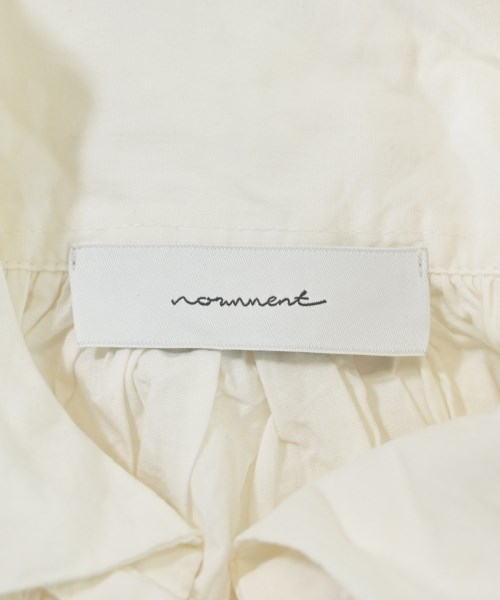 normment（ノーメント）ワンピース 白 サイズ:F レディース/2200615806075