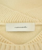 normment（ノーメント）ニット・セーター 白 サイズ:F レディース/2200692499382
