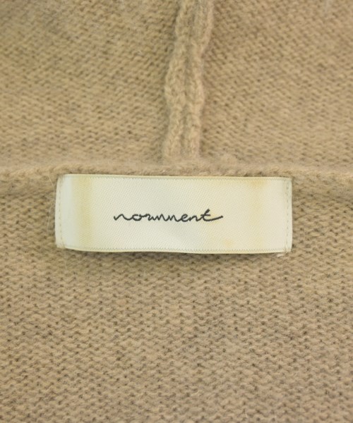 normment（ノーメント）ニット・セーター ベージュ サイズ:F レディース/2200692499399