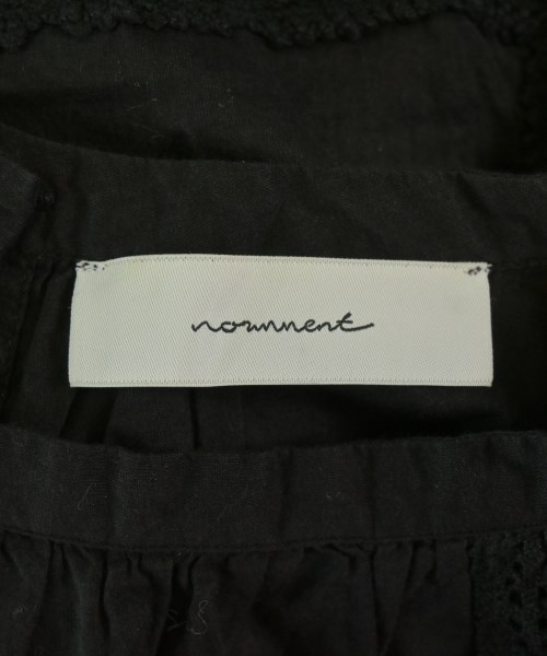 normment（ノーメント）ブラウス 黒 サイズ:-(L位) レディース/2200713213102