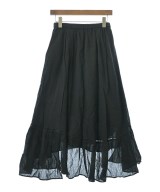 normment（ノーメント）ロング・マキシ丈スカート 黒 サイズ:F レディース/2200645777024