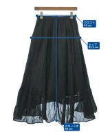 normment（ノーメント）ロング・マキシ丈スカート 黒 サイズ:F レディース/2200645777024