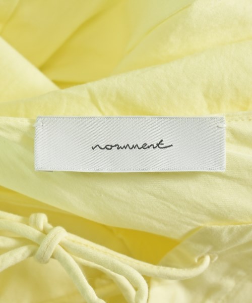 normment（ノーメント）オールインワン/サロペット 黄 サイズ:S レディース/2200644999038