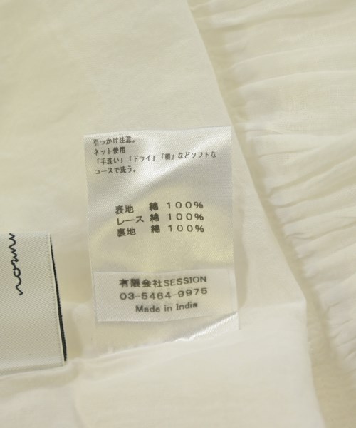 normment（ノーメント）ワンピース 白 サイズ:F レディース/2200706215090