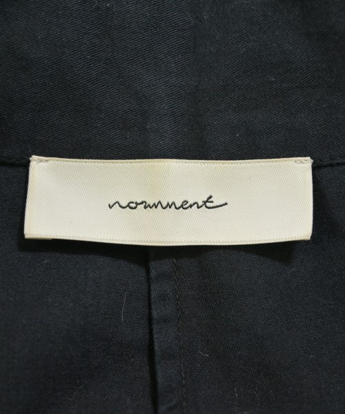 normment（ノーメント）オールインワン/サロペット 黒 サイズ:-(M位) レディース/2200733231179