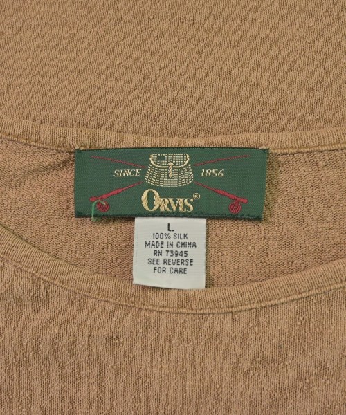 ORVIS（オービス）Tシャツ・カットソー ベージュ サイズ:L メンズ/2200623690116