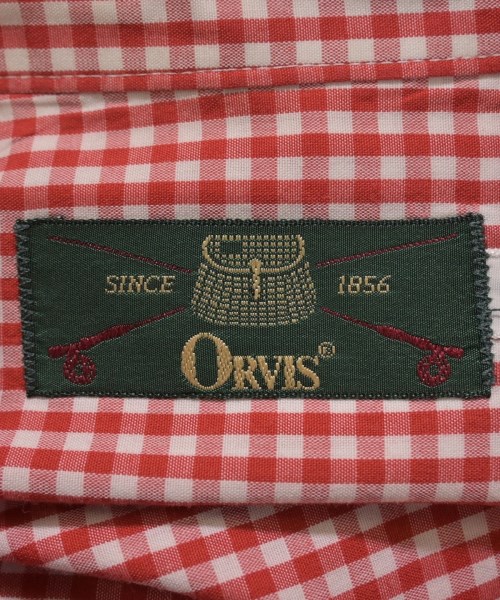 ORVIS（オービス）カジュアルシャツ 赤 サイズ:XL メンズ/2200616935804