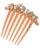 Reine Claude（レーヌクロード）ヘアアクセサリー 茶 サイズ:- レディース/2200661667019