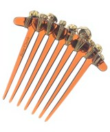 Reine Claude（レーヌクロード）ヘアアクセサリー 茶 サイズ:- レディース/2200661667019