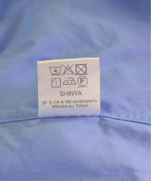 SHINYA（シンヤ）カジュアルシャツ 青 サイズ:2(M位) メンズ/2200487894200