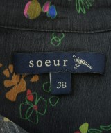 soeur（スール）カジュアルシャツ 黒 サイズ:38(M位) レディース/2200687621156