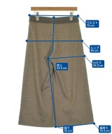 TONET（トーネット）クロップドパンツ 茶 サイズ:42(M位) レディース/2200640120627