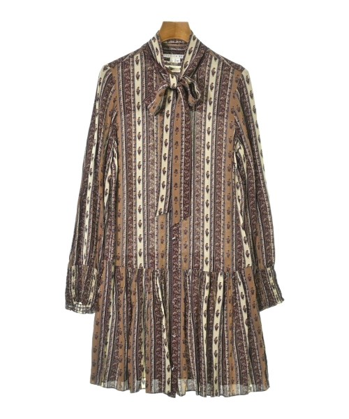 VERONICA BEARD(ベロニカビアード)ワンピース 茶 サイズ:4(M位)/2200677434049