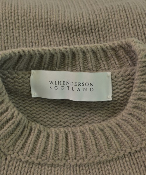 W.J.HENDERSON（ダブルジェイヘンダーソン）ニット・セーター 茶 サイズ:-(XL位) メンズ/2200633552039
