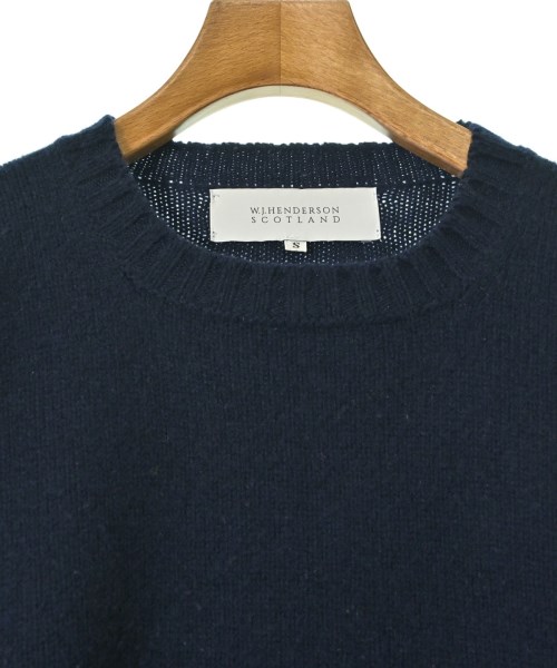 W.J.HENDERSON（ダブルジェイヘンダーソン）ニット・セーター 紺 サイズ:S レディース/2200659112033