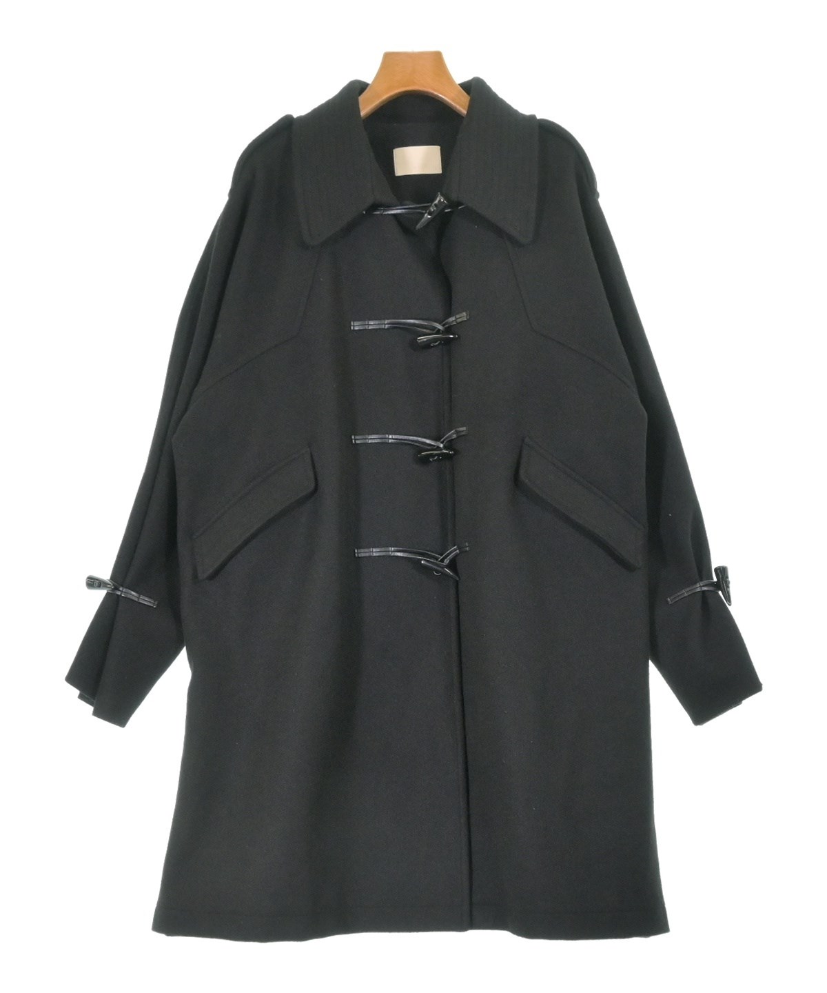 willfully（ウィルフリー）ダッフルコート 黒 サイズ:F レディース