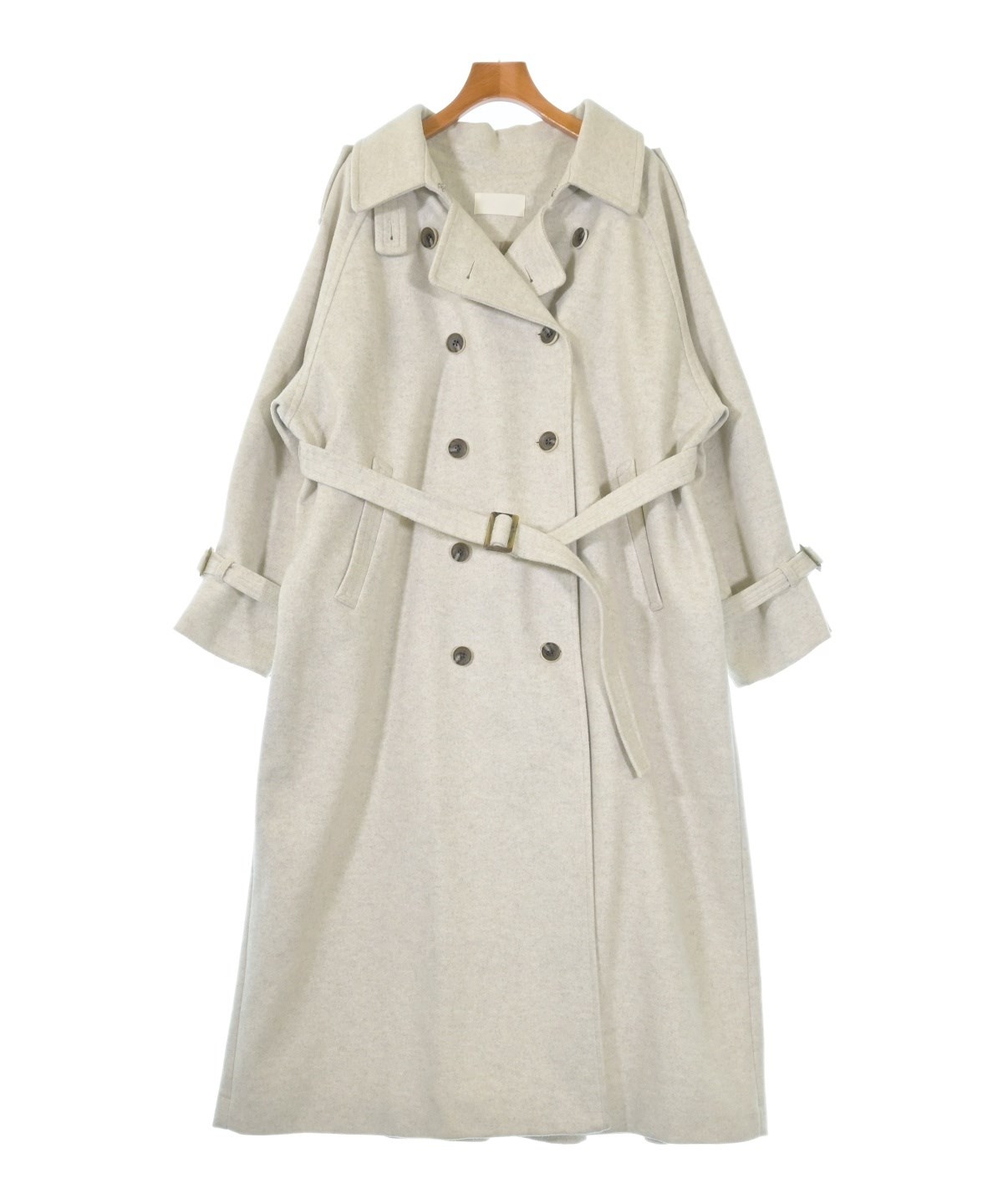 willfully（ウィルフリー）トレンチコート 白 サイズ:F レディース