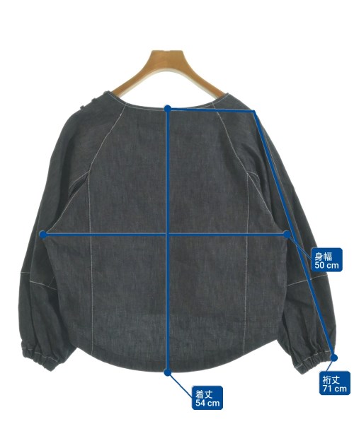 willfully（ウィルフリー）ブラウス 紺 サイズ:F レディース/2200640576028