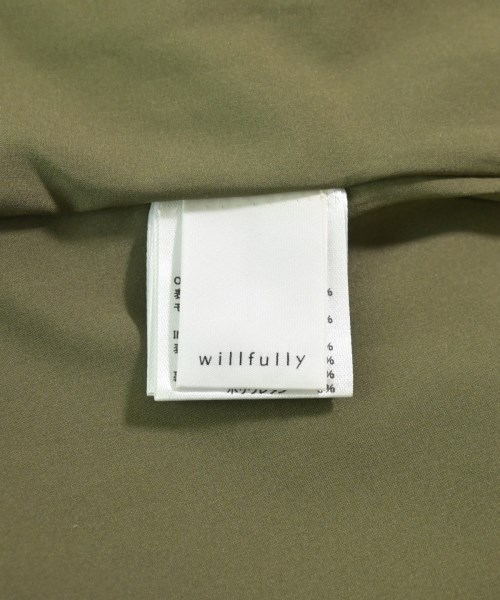 willfully（ウィルフリー）ワンピース カーキ サイズ:F レディース/2200615122076