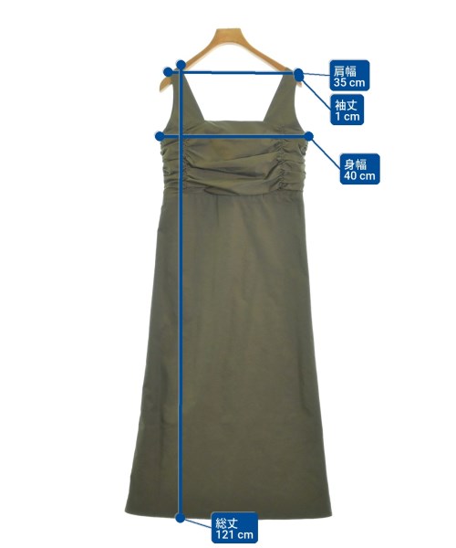 willfully（ウィルフリー）ワンピース カーキ サイズ:F レディース/2200615122076