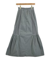 willfully（ウィルフリー）ロング・マキシ丈スカート 青 サイズ:F レディース/2200615323176