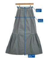 willfully（ウィルフリー）ロング・マキシ丈スカート 青 サイズ:F レディース/2200615323176