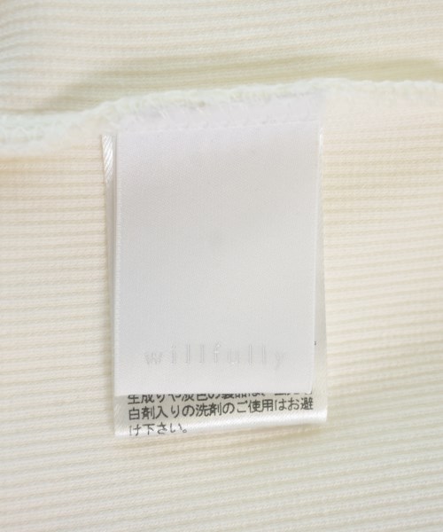 willfully（ウィルフリー）ワンピース 白 サイズ:F レディース/2200606111072