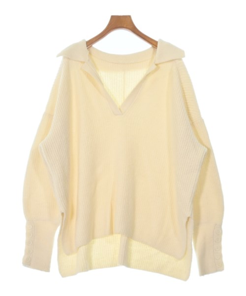 willfully(ウィルフリー)ニット・セーター 白 サイズ:F/2200664863012