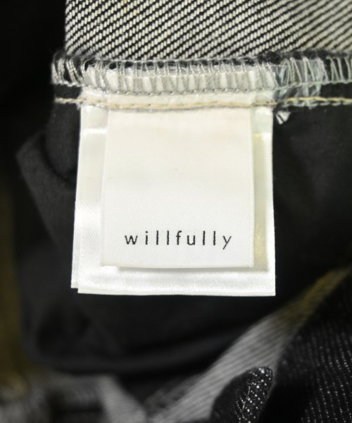 willfully（ウィルフリー）デニムパンツ 紺 サイズ:S レディース/2200689255090
