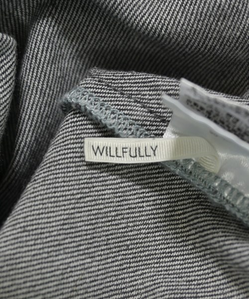 willfully（ウィルフリー）オールインワン/サロペット グレー サイズ:F レディース/2200689255106