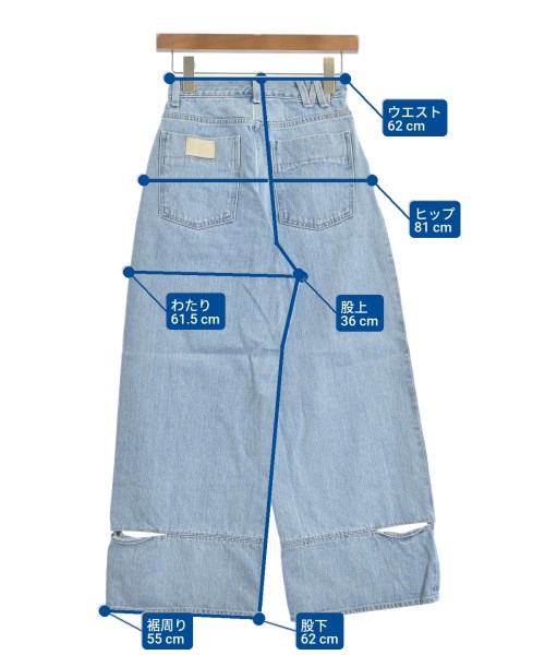 willfully（ウィルフリー）デニムパンツ 青 サイズ:S レディース/2200643785045