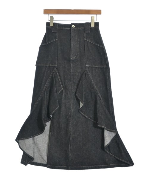 willfully(ウィルフリー)ロング・マキシ丈スカート 黒 サイズ:S/2200643785069