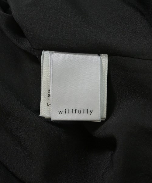 willfully（ウィルフリー）ワンピース 黒 サイズ:F レディース/2200643785151
