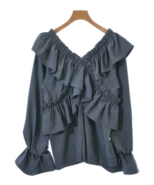 willfully(ウィルフリー)ブラウス 紺 サイズ:F/2200641631047