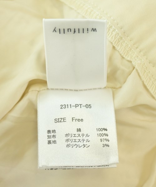 willfully（ウィルフリー）その他 白 サイズ:F レディース/2200707551043