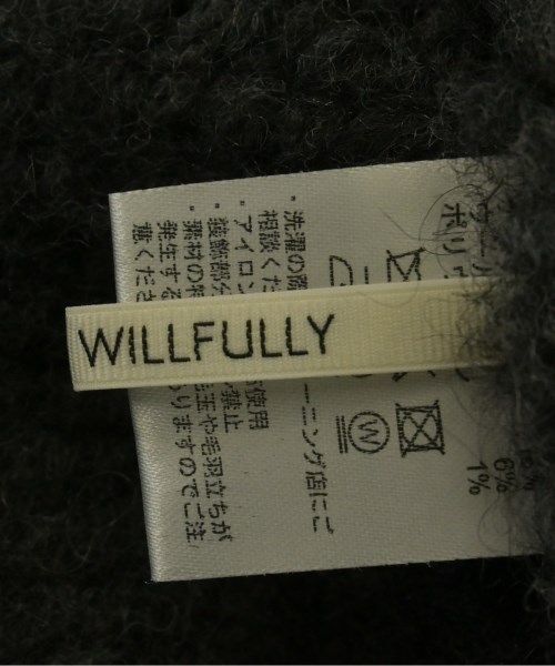 willfully（ウィルフリー）ベスト グレー サイズ:F レディース/2200722602027
