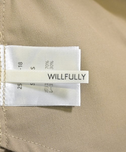 willfully（ウィルフリー）その他 ベージュ サイズ:S レディース/2200673999023