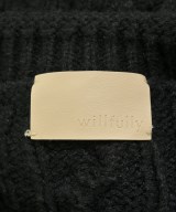 willfully（ウィルフリー）ニット・セーター 黒 サイズ:F レディース/2200673999061