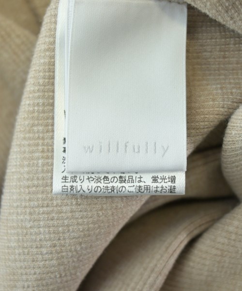 willfully（ウィルフリー）ワンピース ベージュ サイズ:F レディース/2200680261021