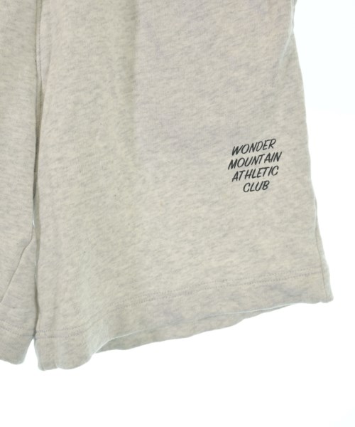 WONDER MOUNTAIN ATHLETIC CLUB（ワンダーマウンテンアスレチッククラブ）ショートパンツ 白 サイズ:3(L位) メンズ/2200724976133