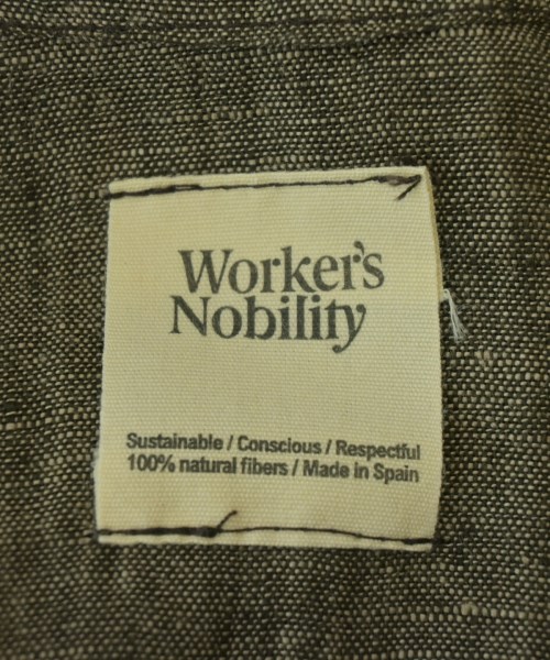 Worker's Nobility（ワーカーズノビリティ）ノーカラージャケット グレー サイズ:M レディース/2200710368034