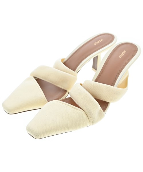 Neous(ネオアス)サンダル 白 サイズ:EU38(24.5cm位)/2200656970032