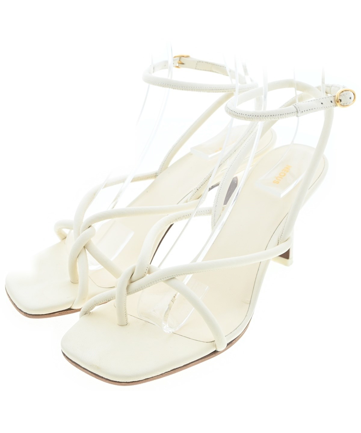 Neous（ネオアス）サンダル 白 サイズ:EU36(22.5cm位) レディース